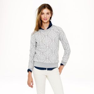 J. Crew Medallion Sweatshirt